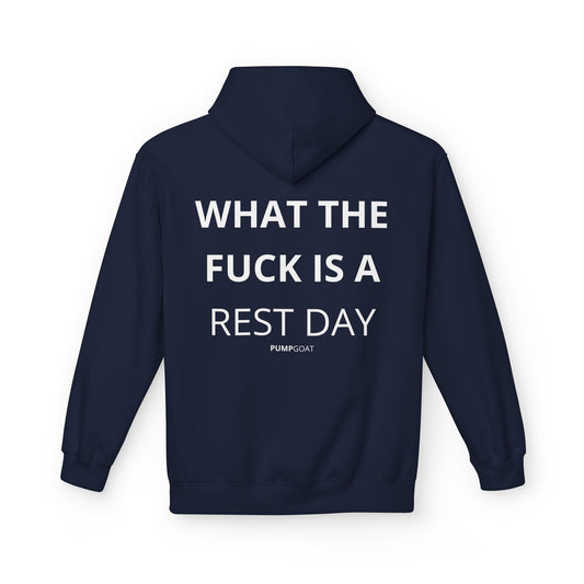 WTF IS A REST DAY- Backprint Hoodie